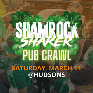 March 14 - Starting Location @ Hudsons